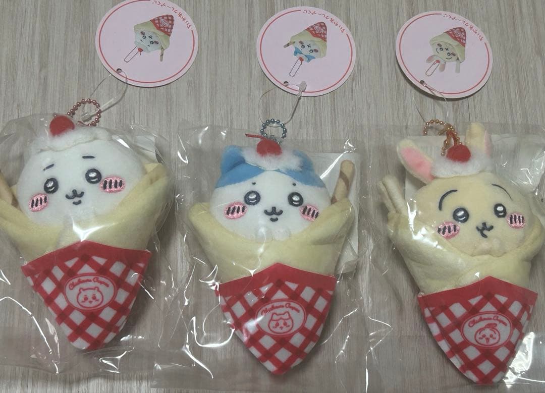 【新品・送料込】ちいかわ　クレープくじ　C賞 タグ付き 未開封