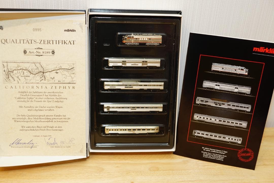 鉄道模型 Marklin Z gauge rare Zephyr set