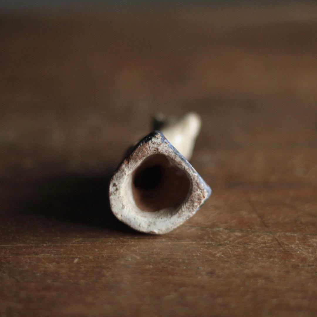 古作 土人形 狐 お稲荷さん 郷土人形 今戸人形 古道具 アンティーク オブジェ