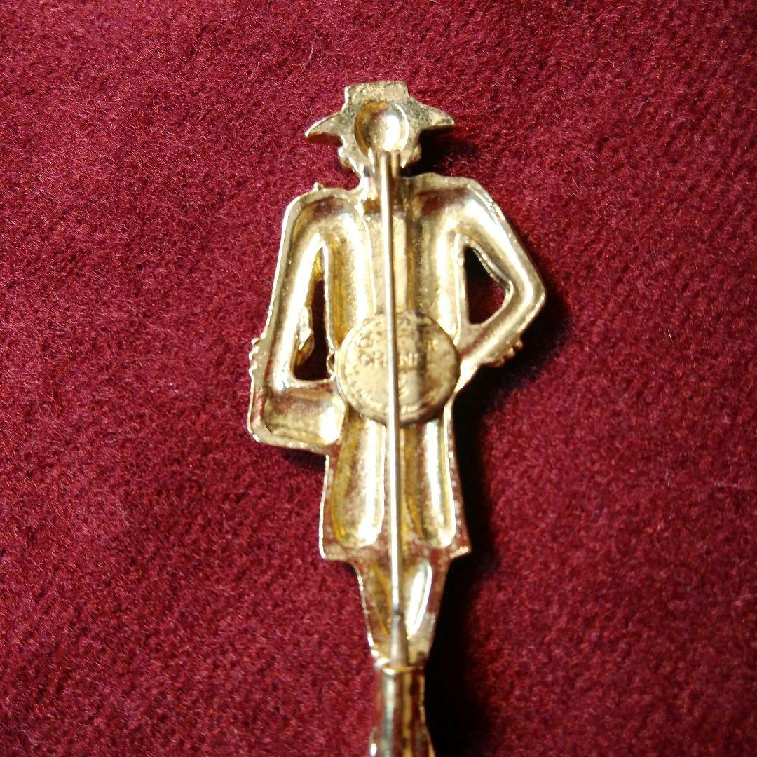 シャネル ブローチレディースマドモアゼルアクセサリーレア希少女性ヴィンテージ