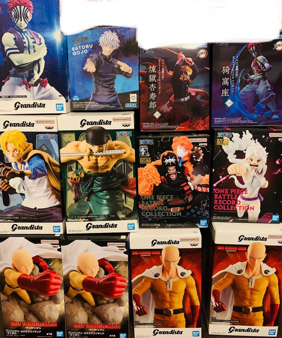 988 Grandista 鬼滅の刃　呪術廻戦　ワンピース　猗窩座　煉獄　五条悟