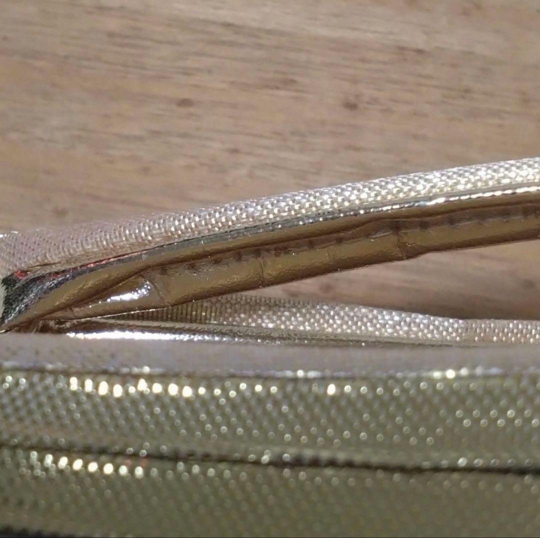 草履とバッグのセット Lサイズ ゴールド