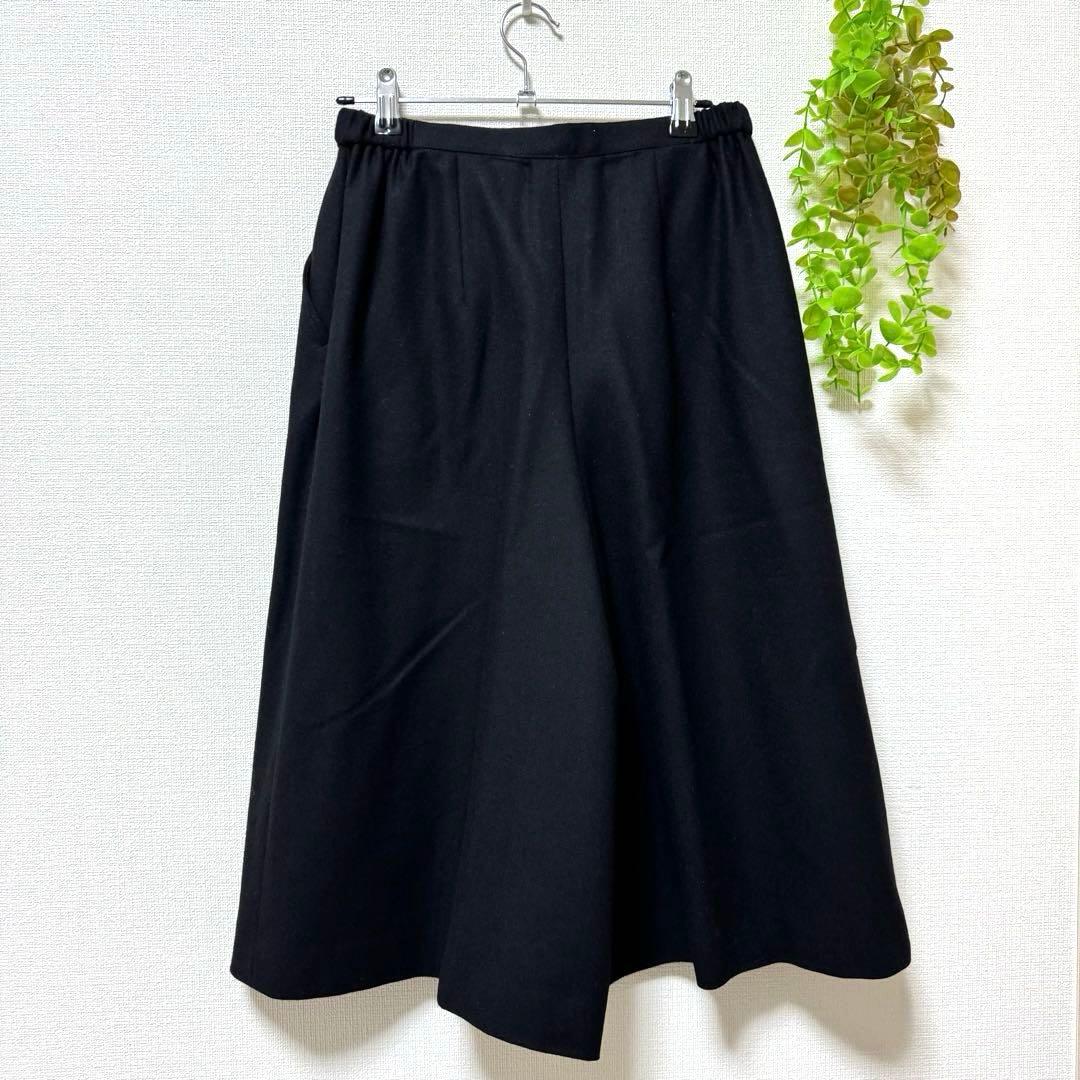 【しーめい様】　　　レリアン◆秋冬用　ウール　ガウチョパン(9 )ブラック