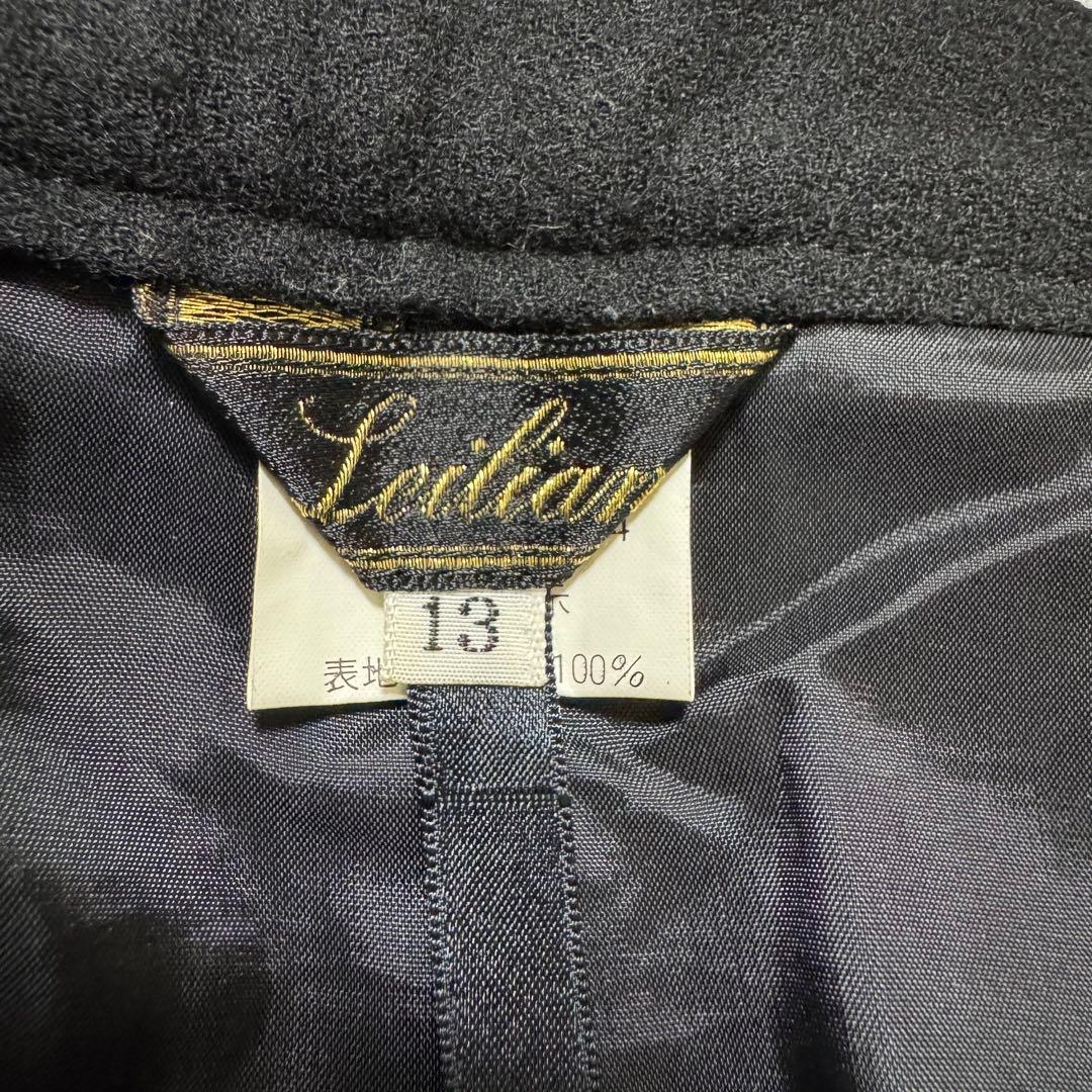 【しーめい様】　　　レリアン◆秋冬用　ウール　ガウチョパン(9 )ブラック