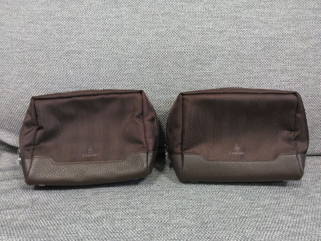 【BVLGARI】 エミレーツ航空　ビジネスクラス　ポーチ 6個