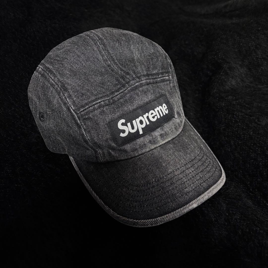 Supreme ダークグレー キャップ