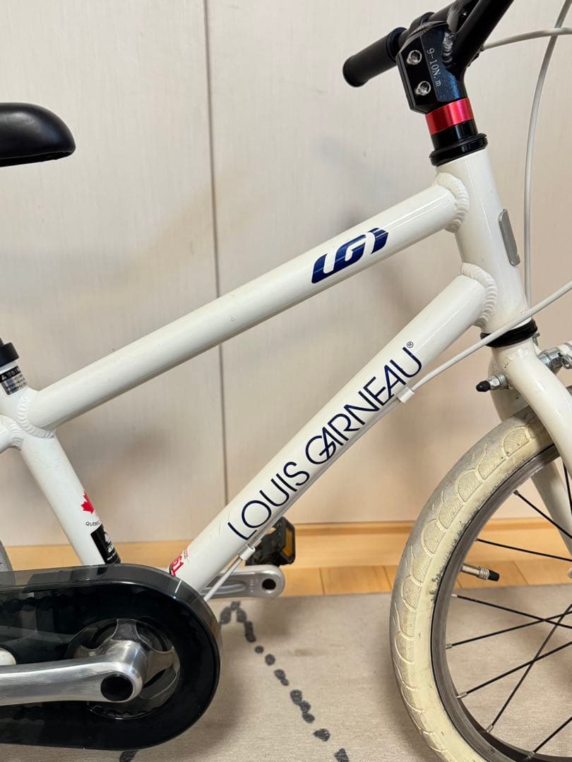 美品　LOUIS GARNEAU 子供用自転車 18インチ ホワイト