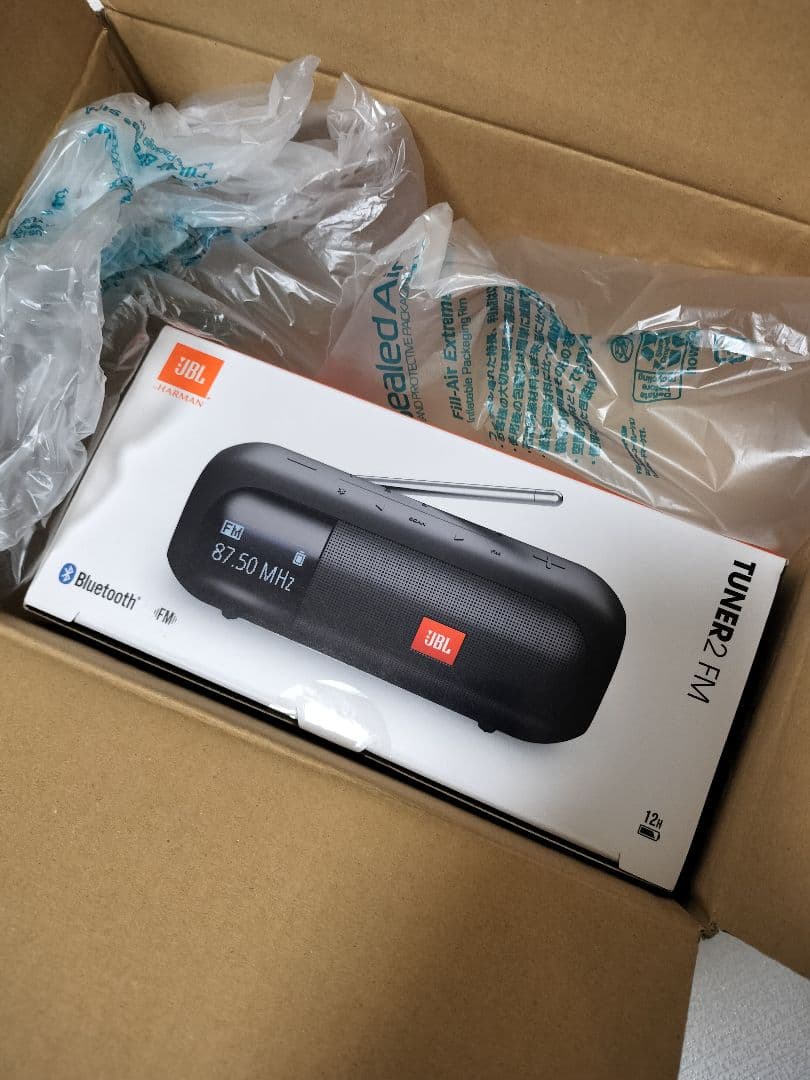 【新品・未開封】JBL TUNER 2 　JBLTUNER2FMBLKJN