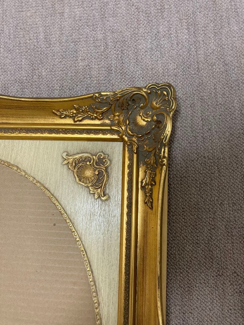 輸入額縁 アンティーク 全紙 特大サイズ額縁