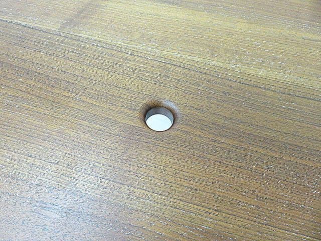 展示品 タイム＆スタイル Opus オーパス ウォールナット ラウンドテーブル