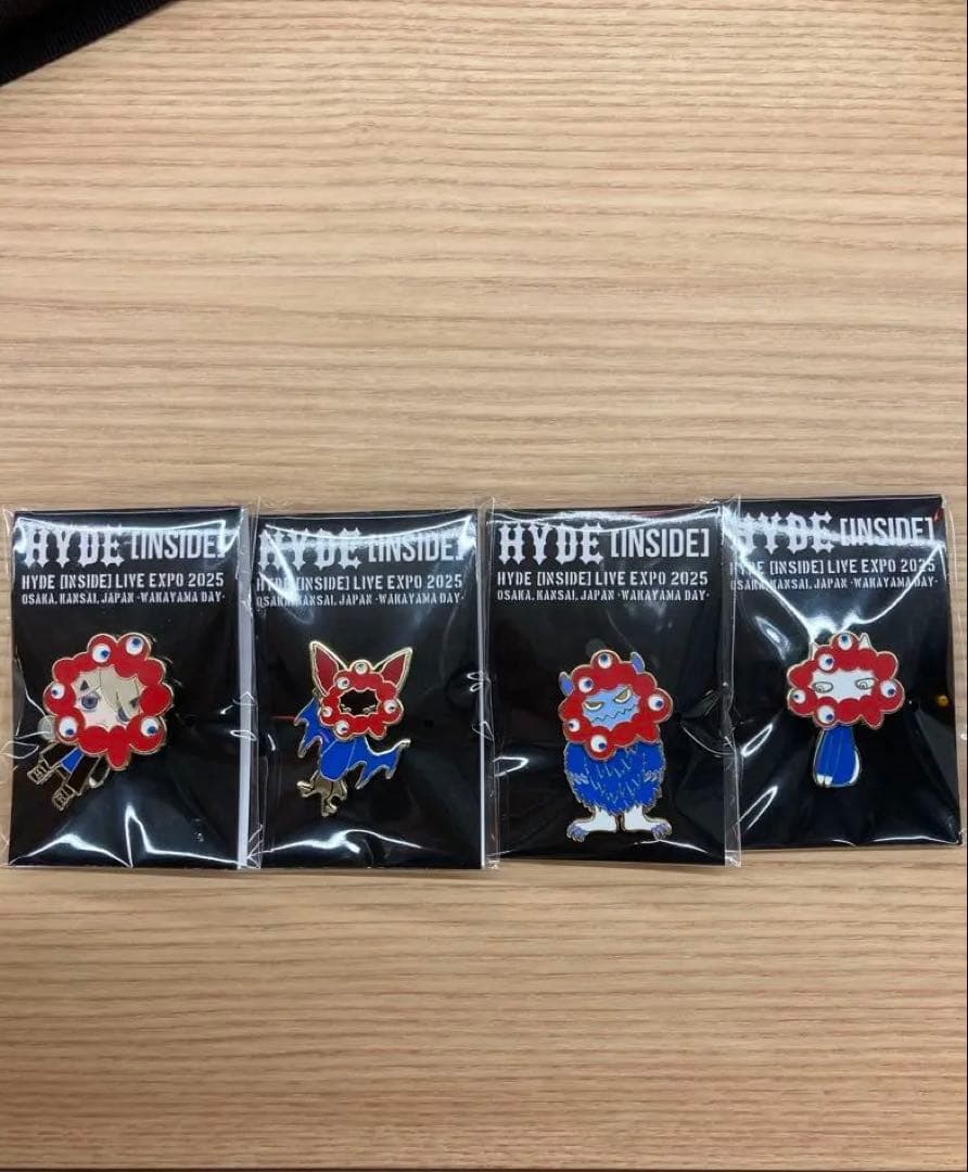 セール‼️万博　HYDE LIVE EXPO 2025 ピンバッジ 4個セット