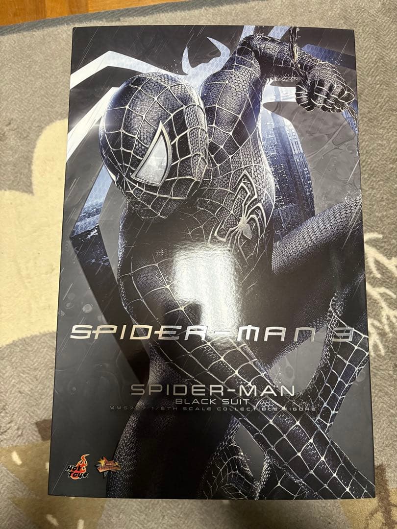 ホットトイズ　スパイダーマン3 ブラックスーツ フィギュア