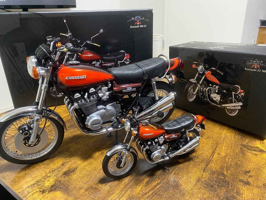 ミニチャンプス　カワサキ Z1 900 1/6ビックスケールモデル　難あり