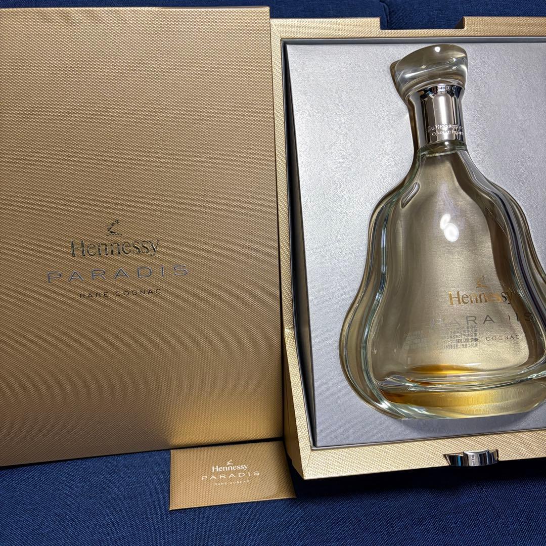 Hennessy PARADIS 750ml 専用ボックス付き 空き瓶