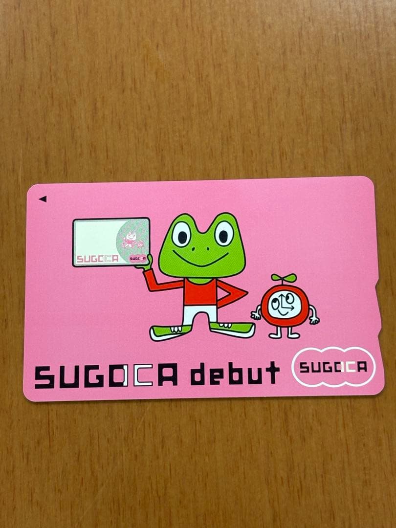 【使用可】SUGOCA debut記念 ICカード