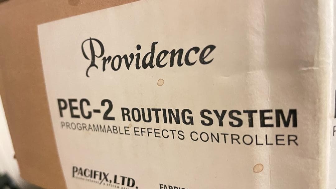 Providence PEC-2 エフェクトループコントローラー 箱 アダプタ