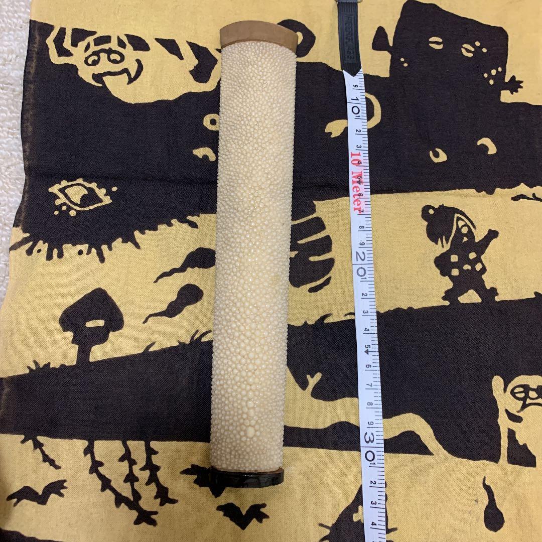 日本刀　柄　鮫皮　素材