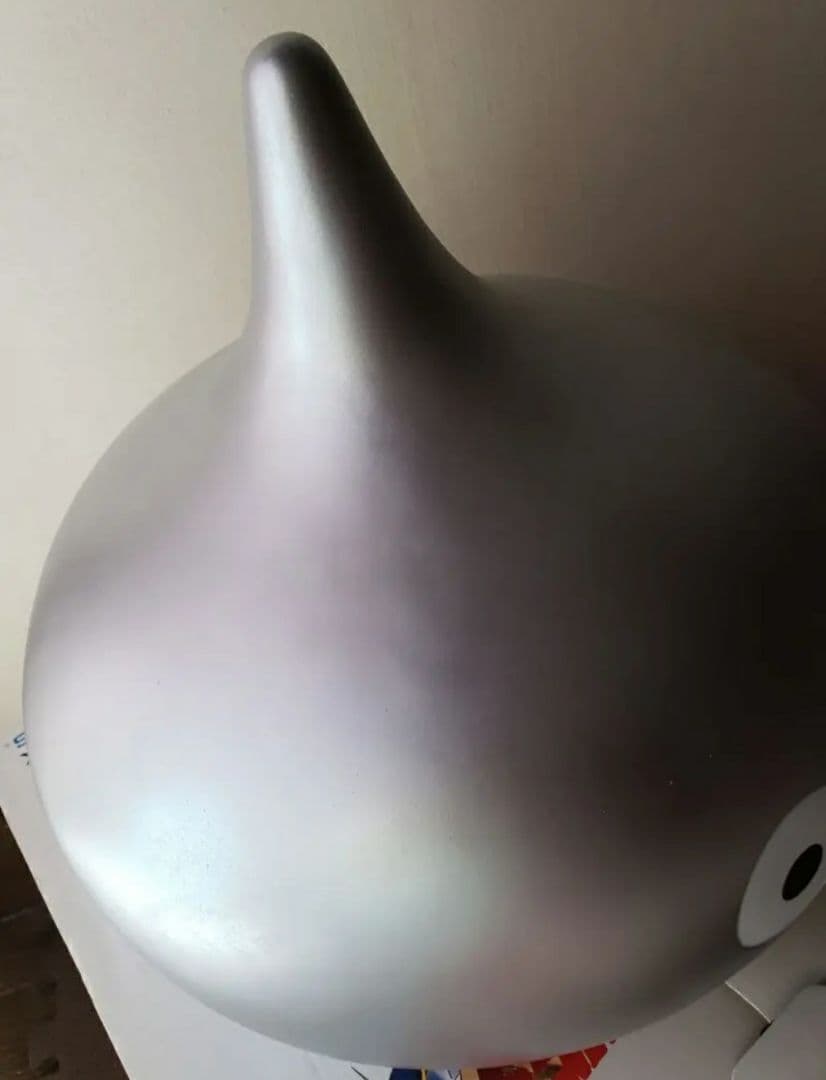 【ドラゴンクエスト】実物大1/1メタルスライム　フィギュア（ソフビ）