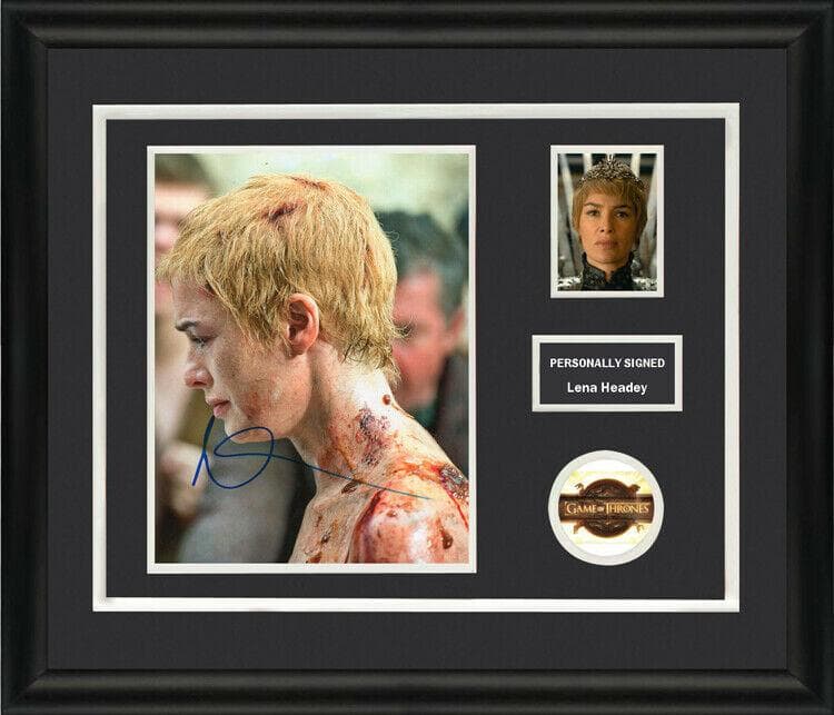 直筆サイン入り写真 レナ・ヘディ ゲーム・オブ・スローンズ SA鑑定済