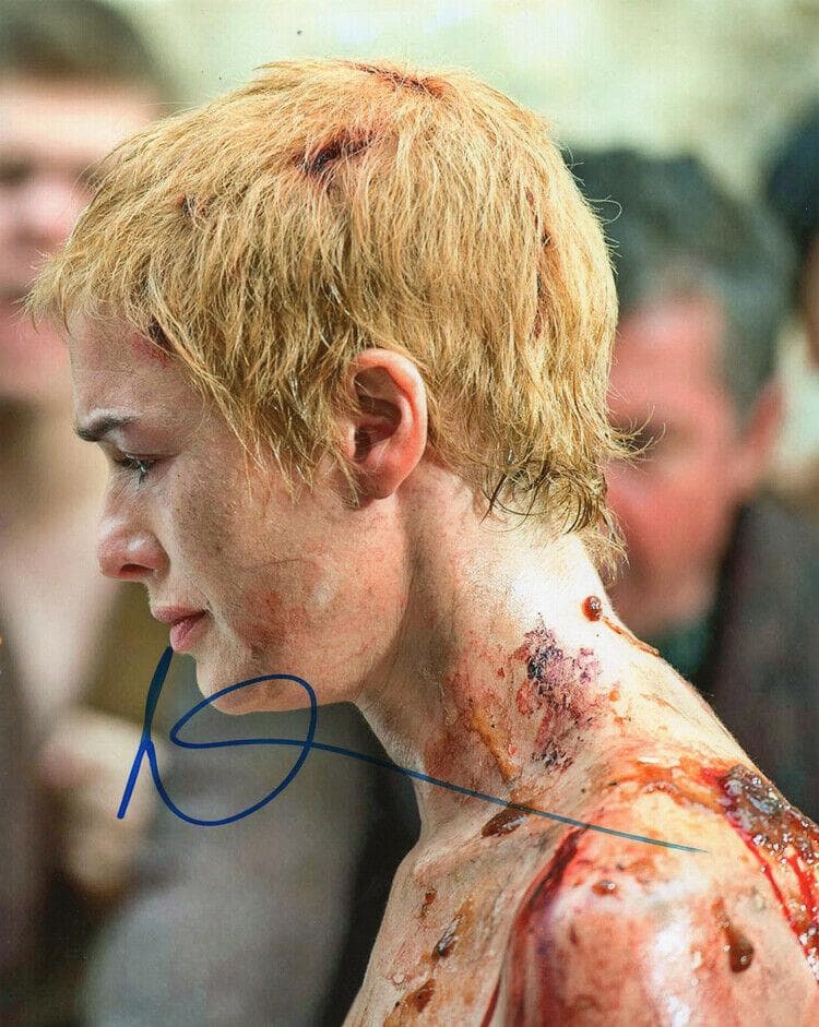 直筆サイン入り写真 レナ・ヘディ ゲーム・オブ・スローンズ SA鑑定済