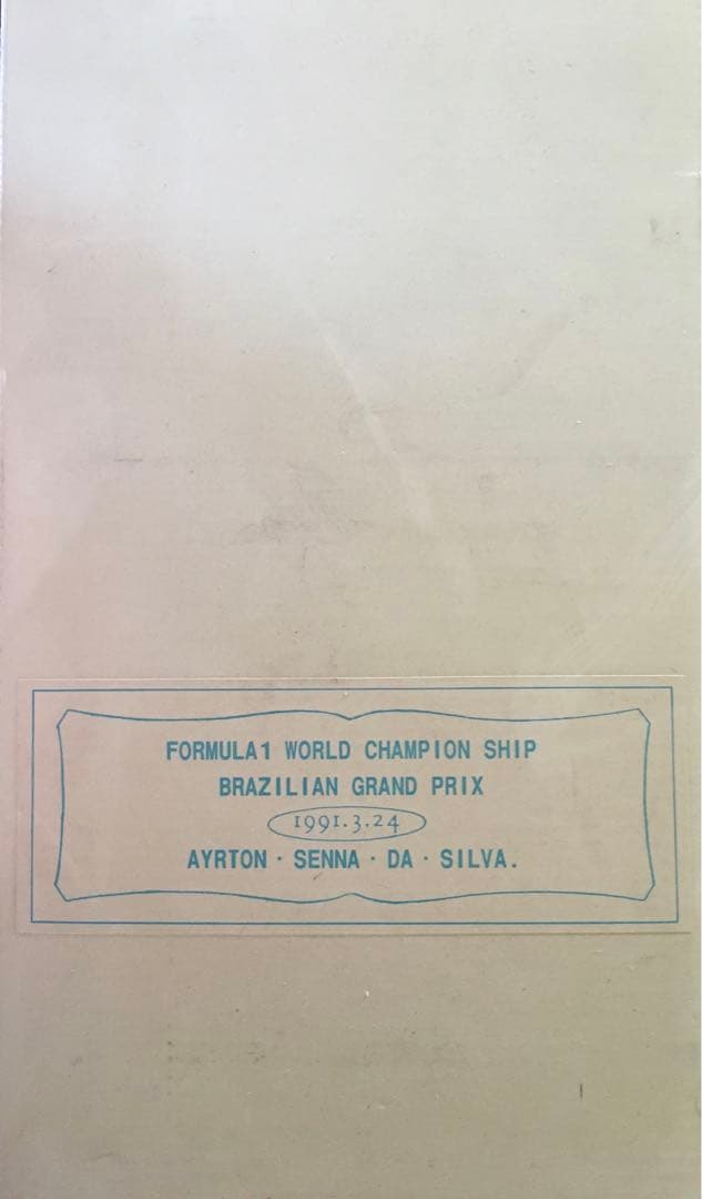 新品　1994体限定　アイルトン・セナ　スタチュー