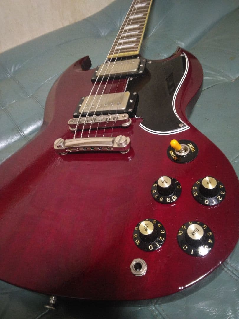 ジャンク品エドワーズSGスタイル エレキギター