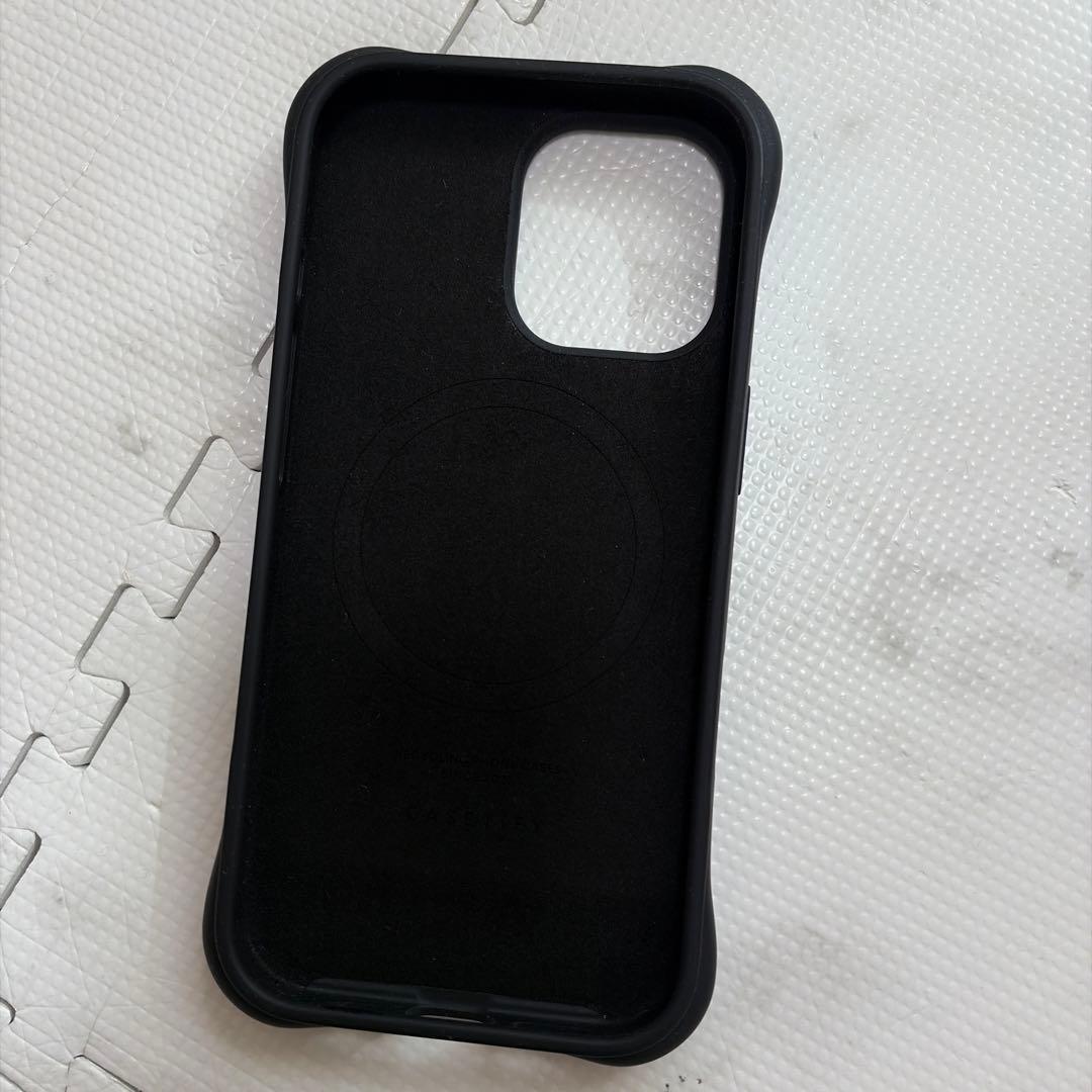 ケースティファイ　ウェーブ　シリコン　ブラック　iPhone17 カバー　ケース