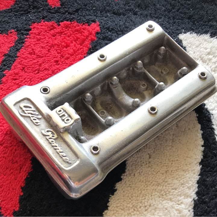 期間限定値引アルフロメオ エンジン型アッシュトレイ、オブジェ