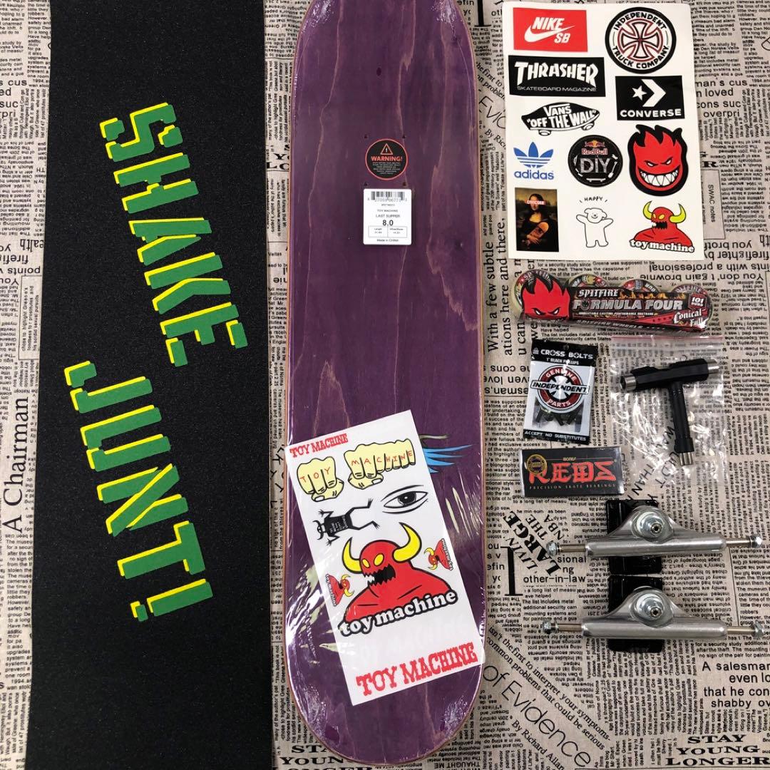 スケボー デッキデッキ セット 8.0 toy machine