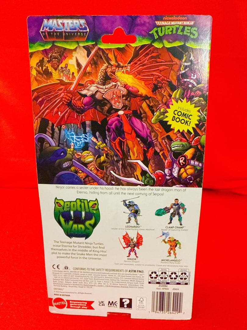 ミュータント タートルズ マスターズオブユニバース ニンジャー