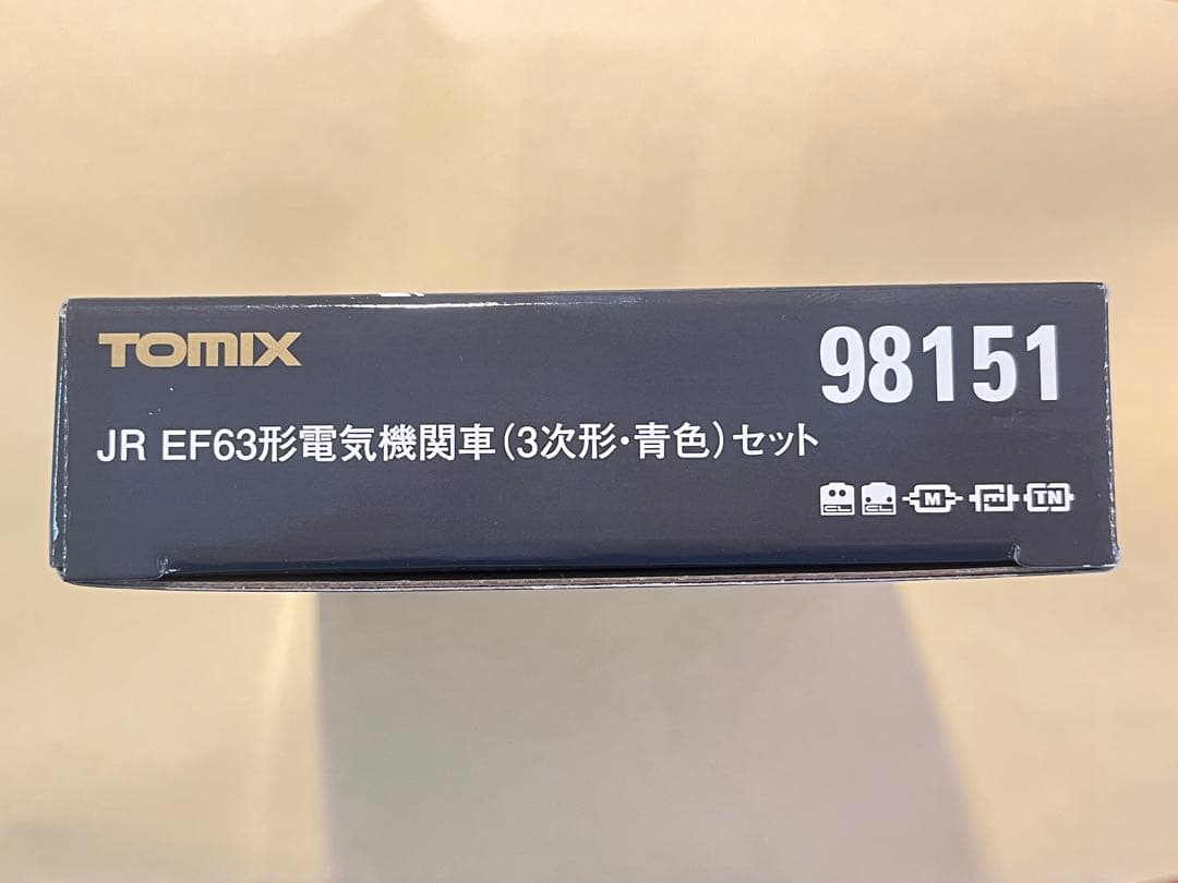 tomix JR EF63形　電気機関車（3次形・青色）セット 未開封品✨