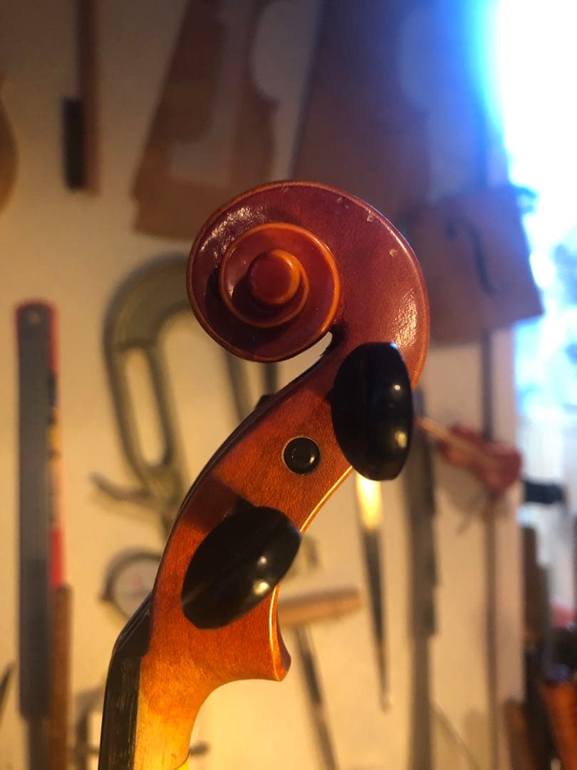 【駒&魂柱調整済】Suzuki分数バイオリンNo280 1/16 1989