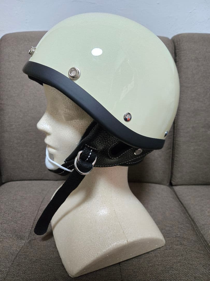 キズあり特価！ 本革 ショーティー XL ハーフヘルメット ビートル レトロ