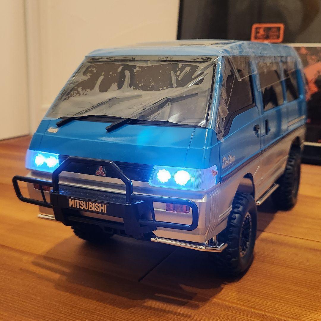 三菱デリカ L300 1986 4WD クローラーラジコン 1/12 ほぼ未使用