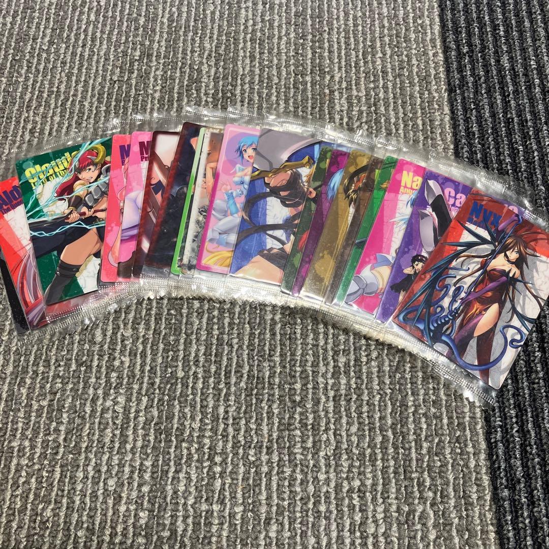 クイーンズブレイド　コレクションカードガム　19枚セット