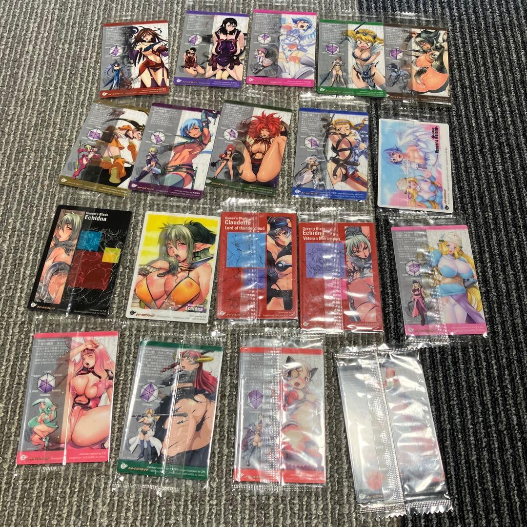 クイーンズブレイド　コレクションカードガム　19枚セット