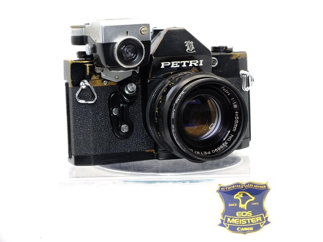 【写確認整備品】ペトリV6ⅡBLACK／CCオートペトリ55mmf1.8付