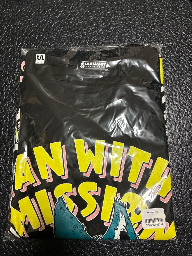 MAN WITH Ａ MISSON SKULL SHIT コラボ XXL