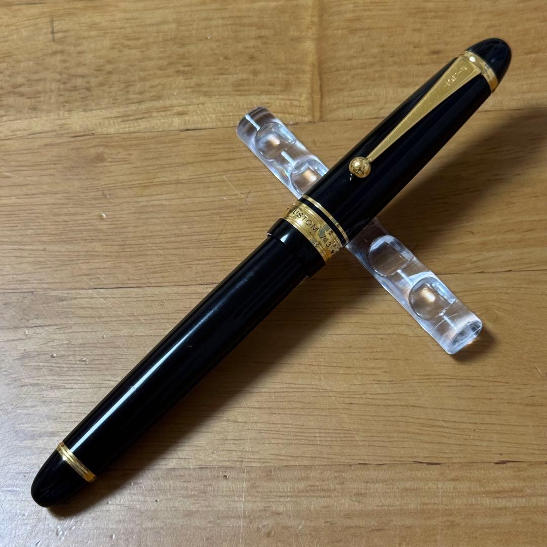 PILOT パイロット Custom カスタム 743 万年筆 14k F