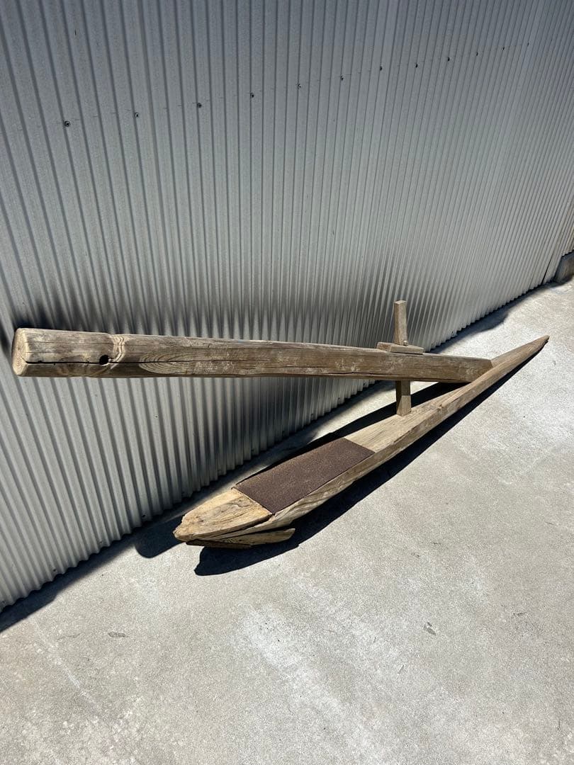 南房総で明治から昭和初期に使用されていた農具 : 棃(すき)