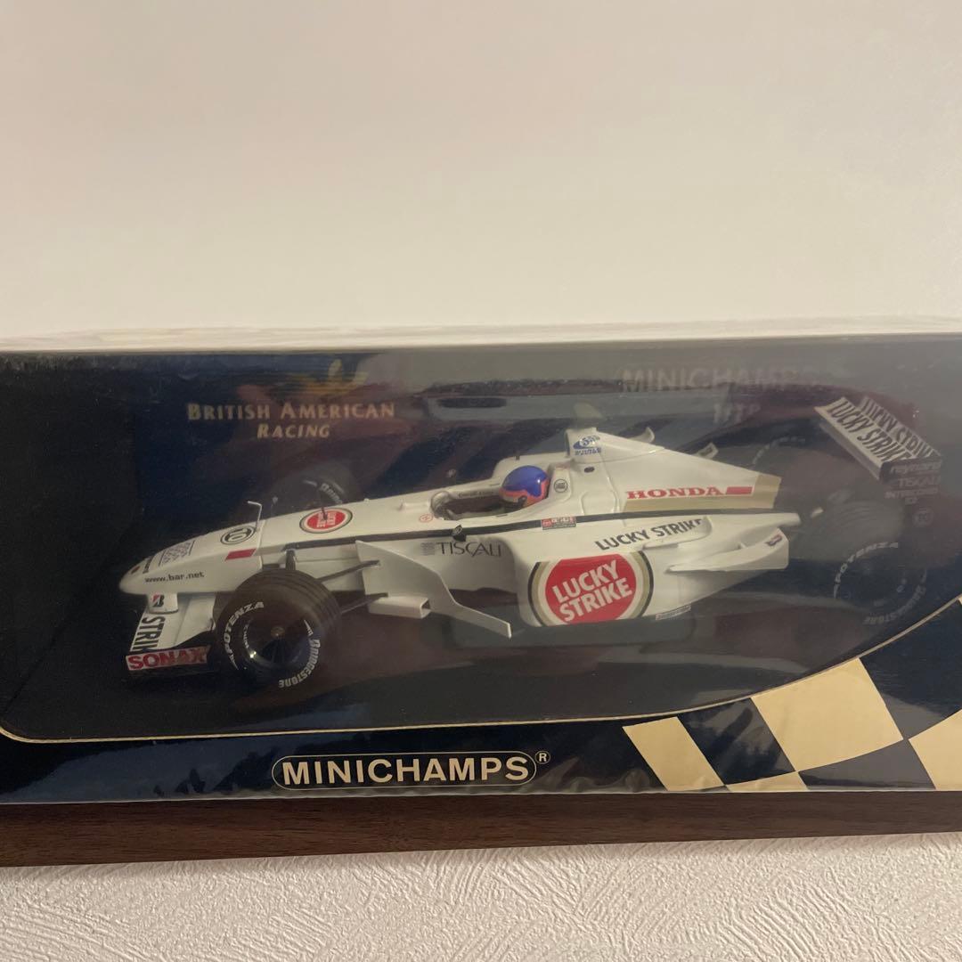 新品　限定　ミニチャンプス　1/18 BARホンダ　2001 J.ヴィルヌーブ