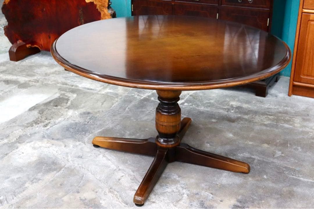 GMIK433○飛騨産業 / HIDA キツツキ ラウンドテーブル ダイニン