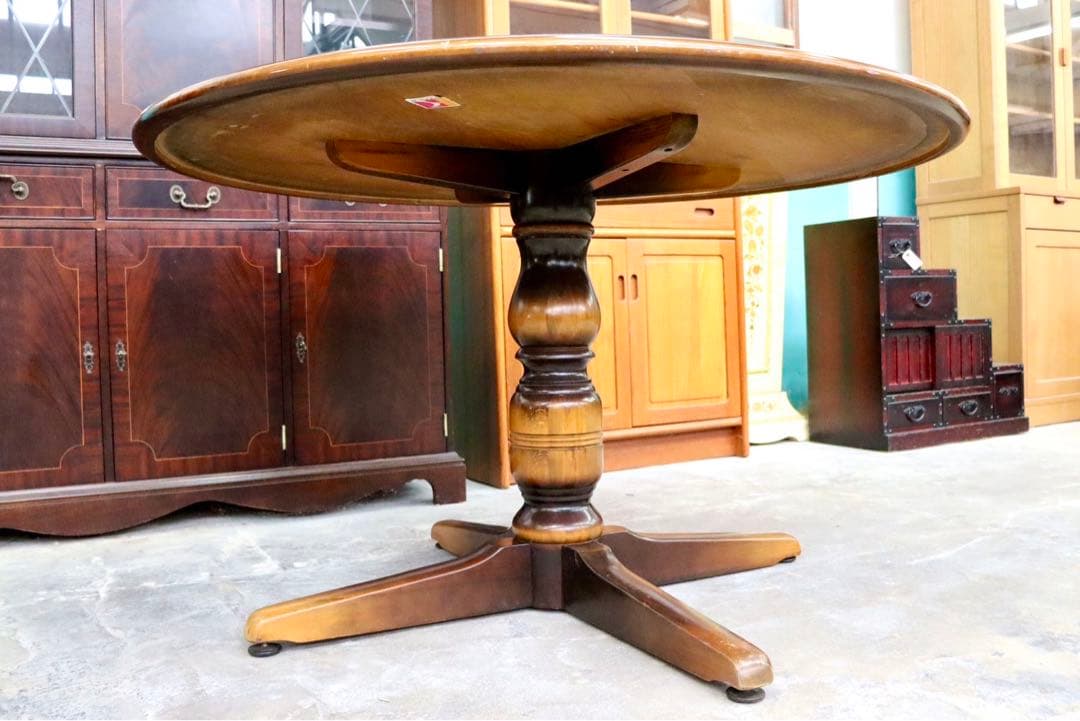 GMIK433○飛騨産業 / HIDA キツツキ ラウンドテーブル ダイニン