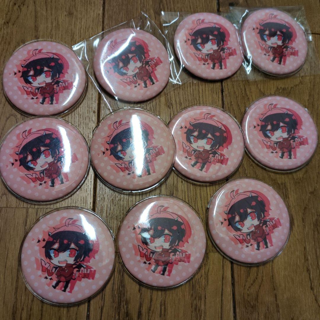 ゆあんくん　yuankun カラピチ　カラフルピーチ 缶バッジ 11個セット