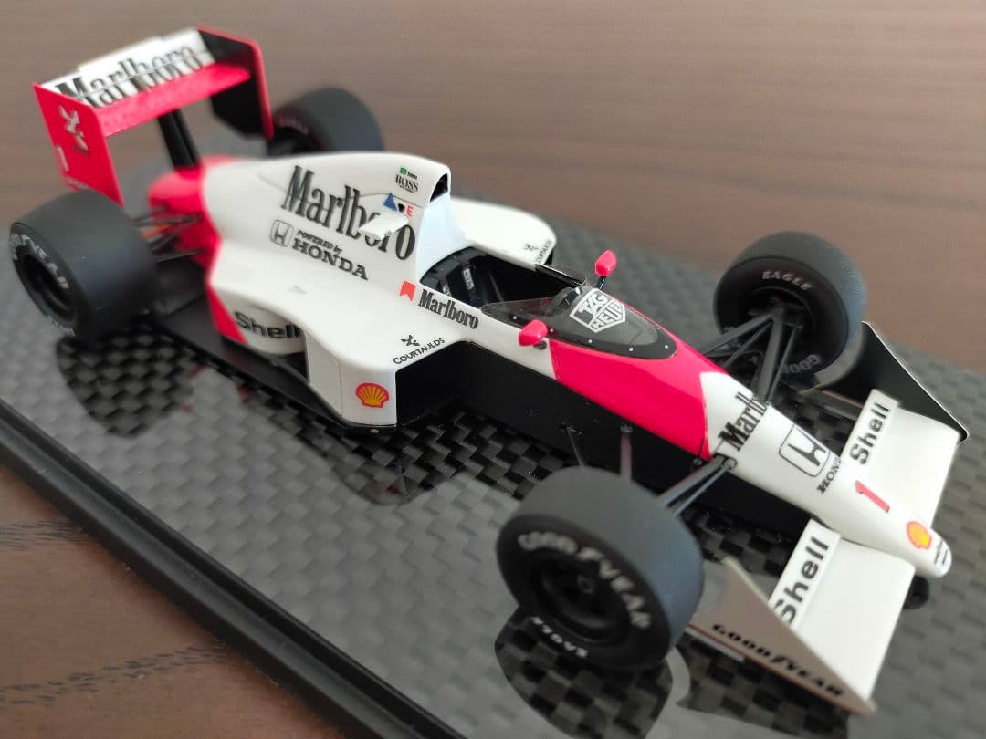 アイドロン 1/43 マクラーレン ホンダ MP4/5 日本GP アイルトンセナ