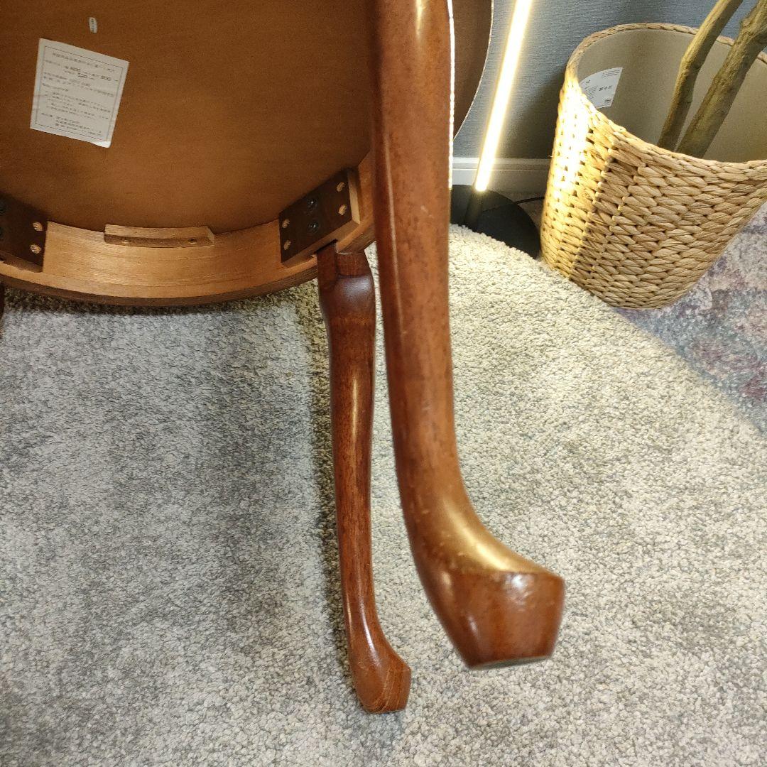 アンティーク調 サイドテーブル 装飾 猫脚