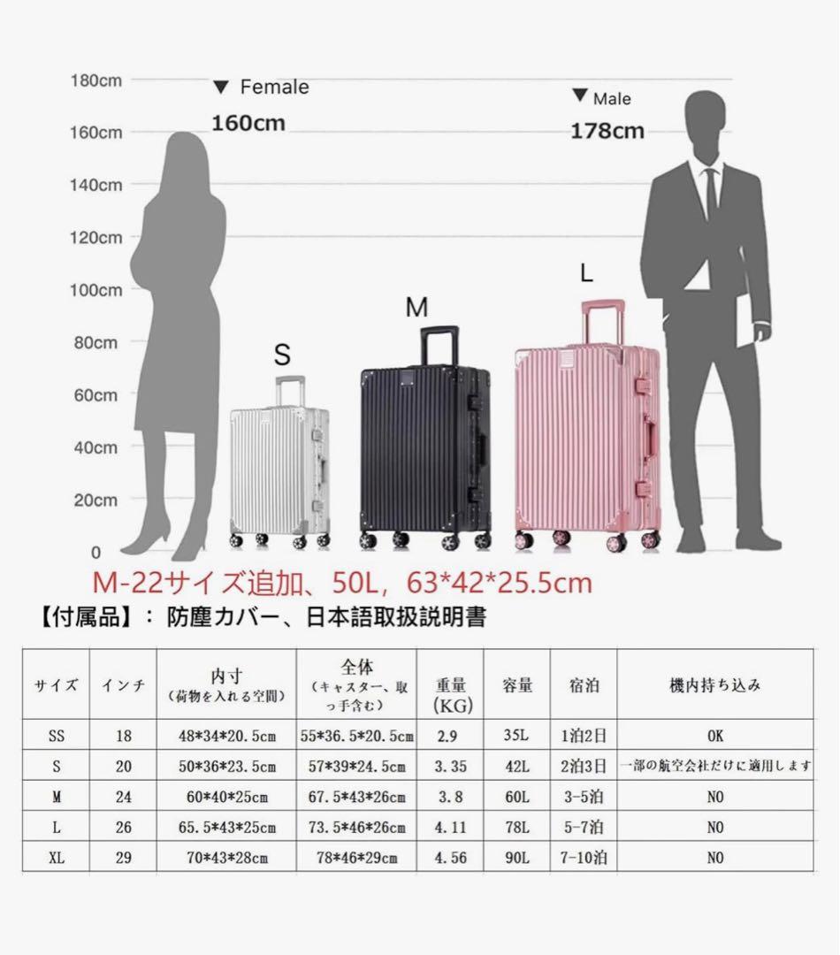 【TABITORA】スーツケース 大型 人気 キャリーバッグ TSAロック搭載