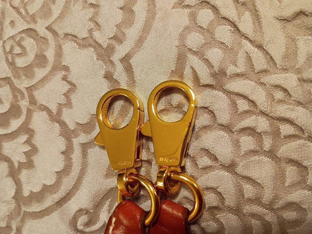 エルメス ケリーバッグ バーガンディ色の付属品 ショルダーストラップ