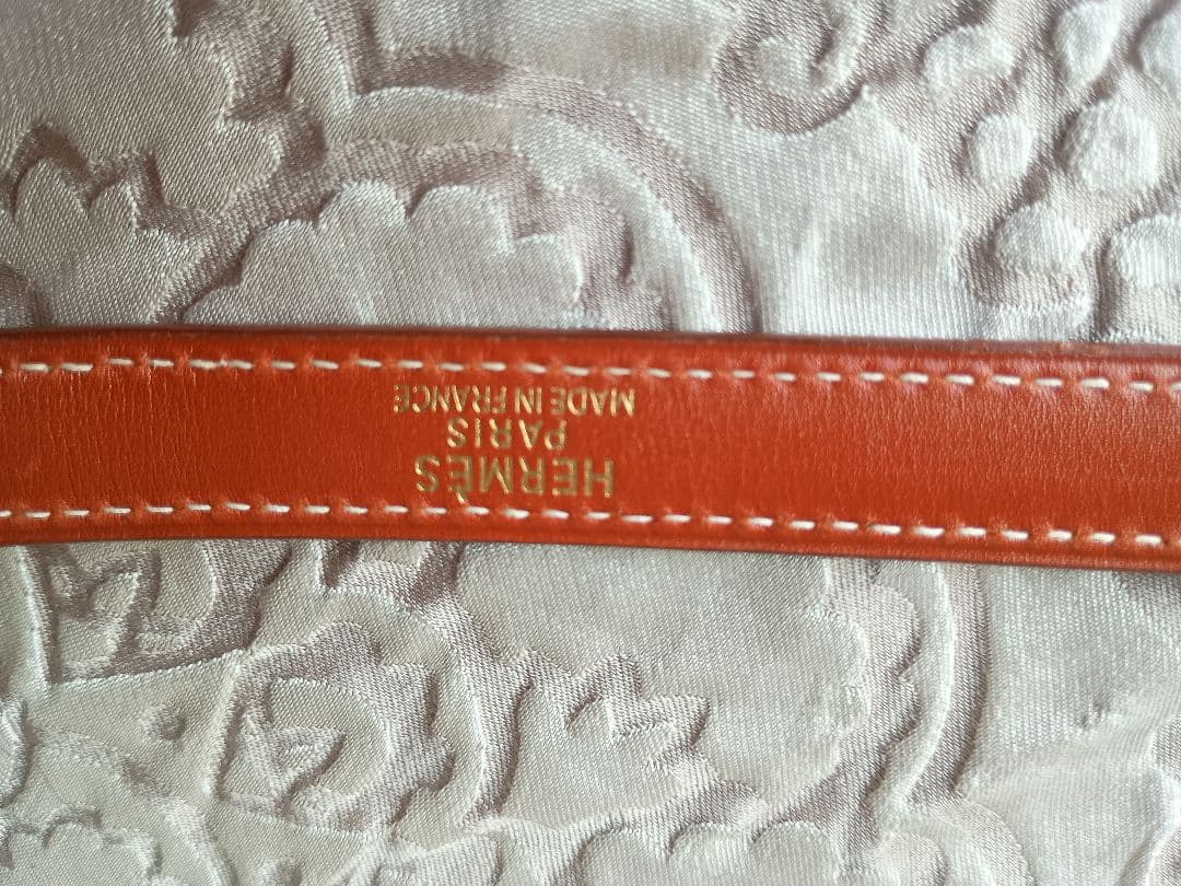 エルメス ケリーバッグ バーガンディ色の付属品 ショルダーストラップ