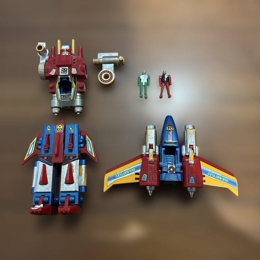ダイアクロン　ダイアバトルス　旧タカラ　1983年　ジャンク